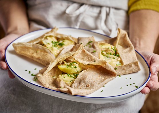 Crêpes au Calendroz façon normande