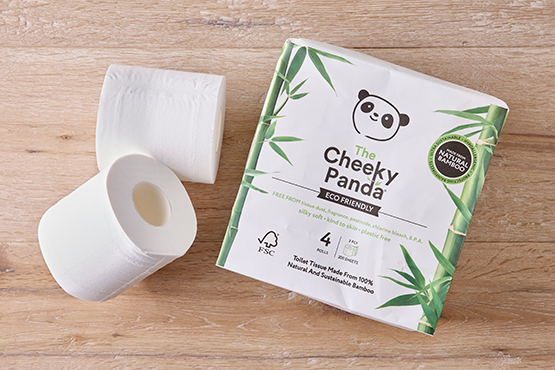 Rouleaux de papier toilette The Cheeky Panda