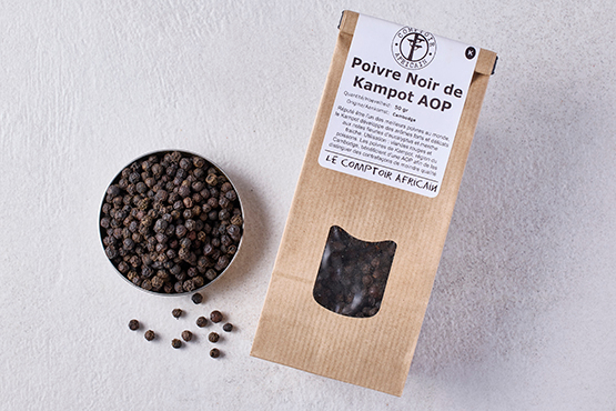 Poivre Noir de Kampot AOP Le Comptoir Africain