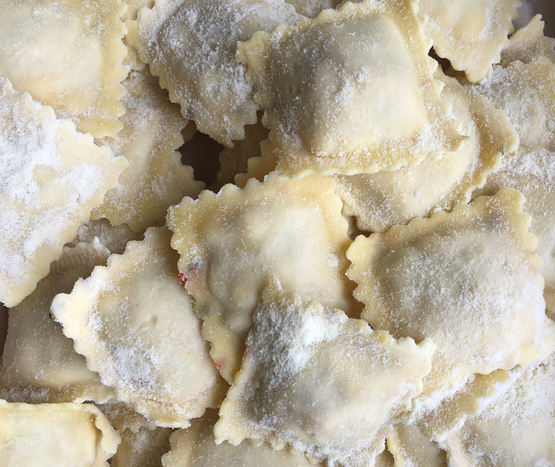 Raviolis frais artisanaux champignons Pastificio Scatigna