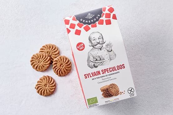 Boekweitspeculaas 'Sylvain Speculoos', glutenvrij