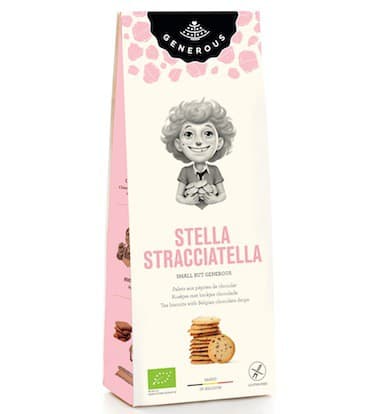 Palets aux pépites de chocolat "Stella Stracciatella", sans gluten