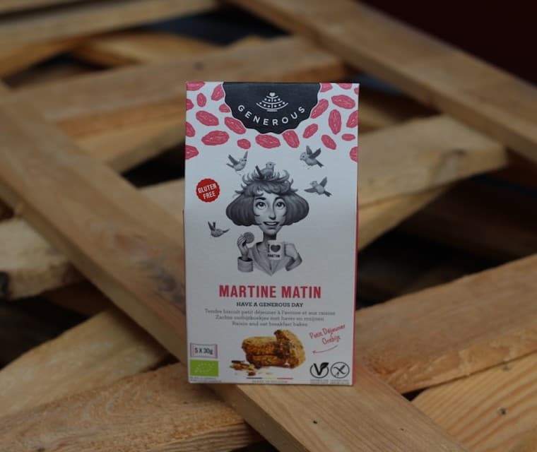 Biscuits petit déjeuner "Martine Matin", sans gluten