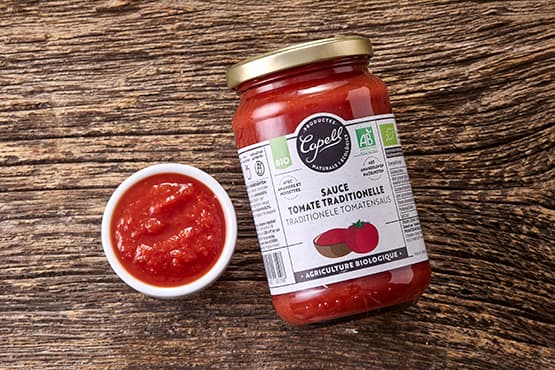 Sauce tomate traditionnelle, Capell