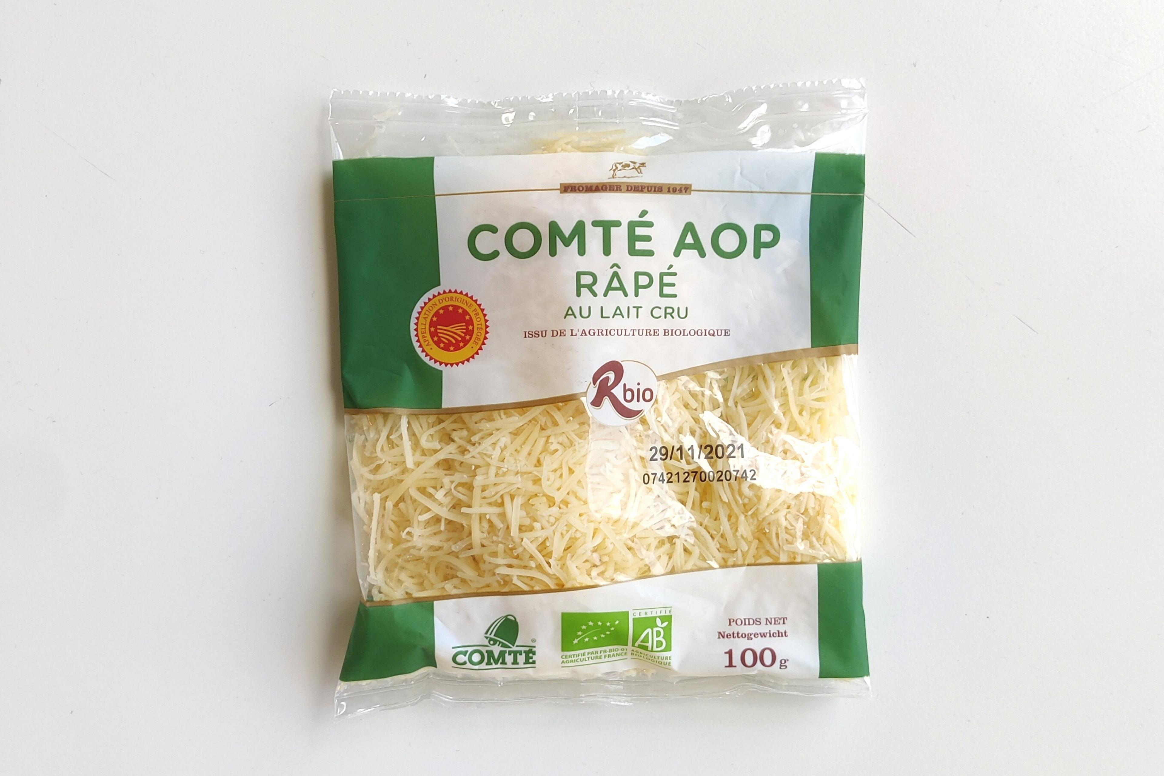 Geraspte comté kaas, R'bio online kopen