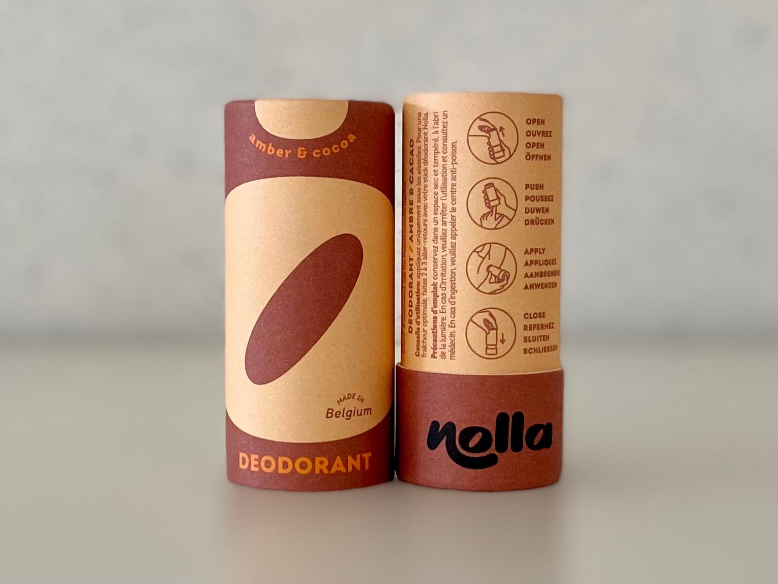 Deodorant - amber & cocoa