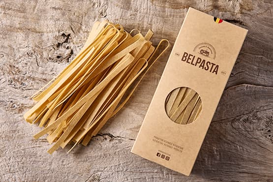 Tagliatelle, Belgische pasta