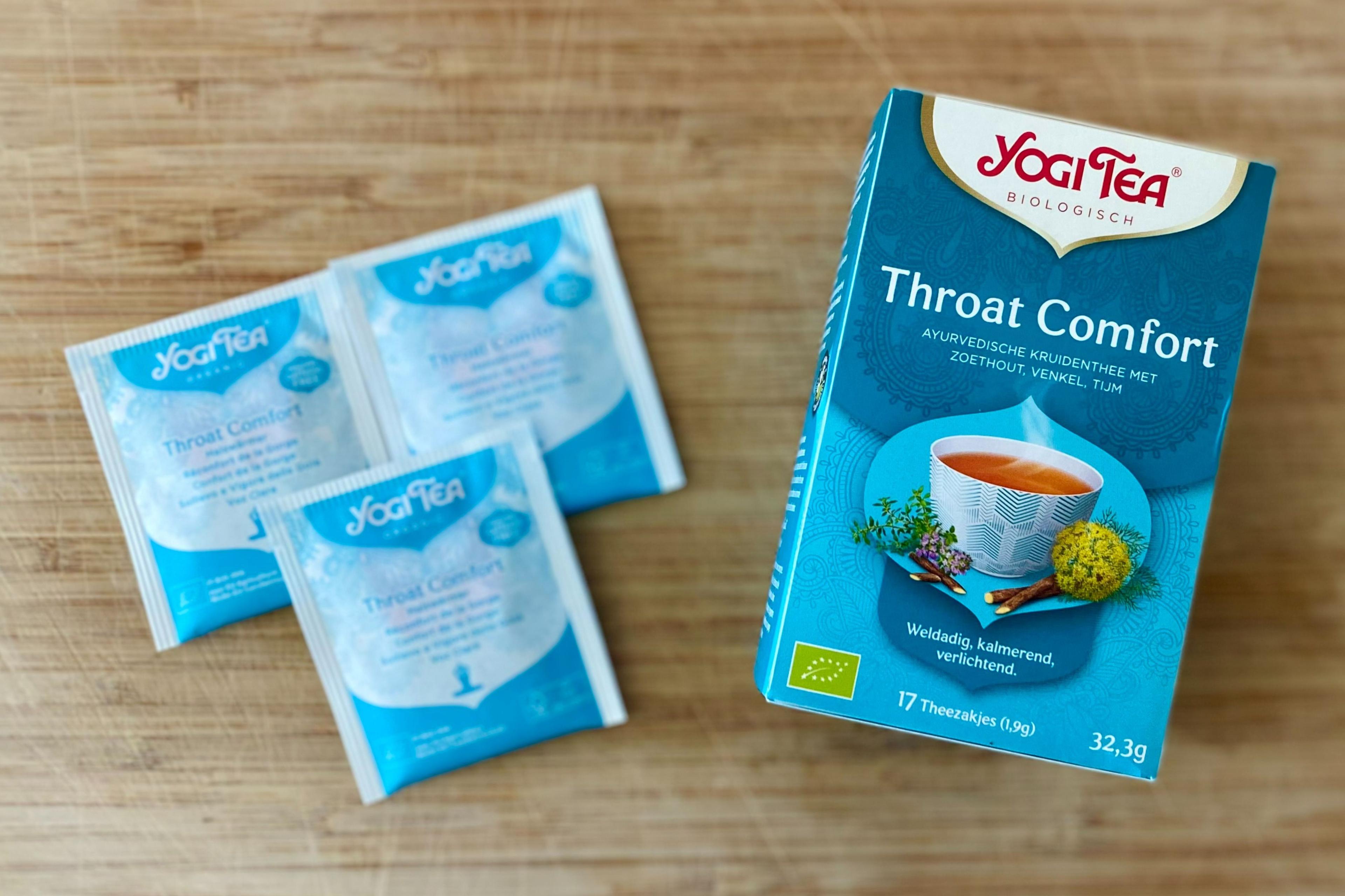 Throat Comfort Kruidenthee, Yogi tea