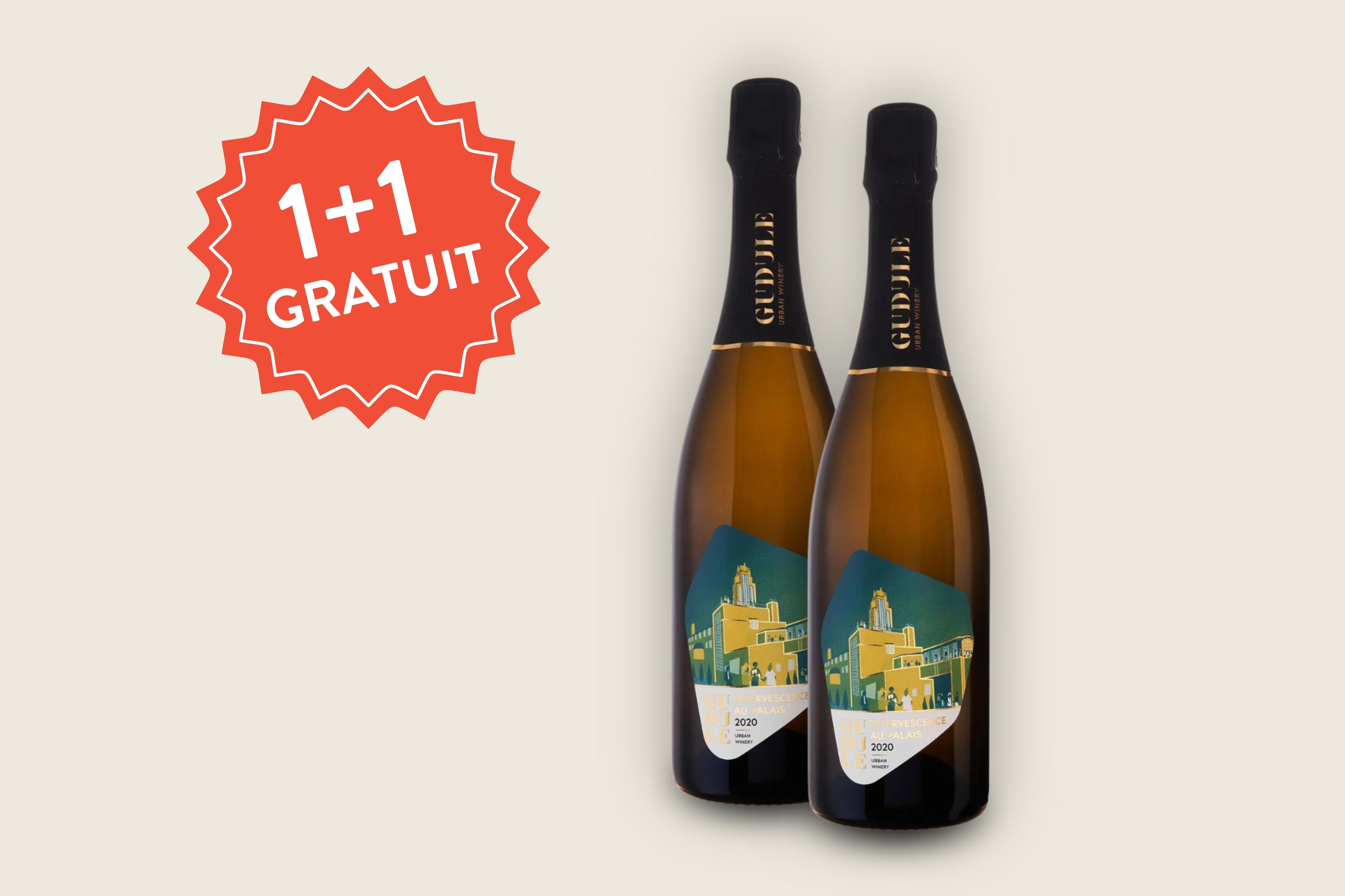 Kopen Effervescence au Palais 2020 - Brut nature - PROMO 1+1 2 x 750ml (Bio, Speciale aanbieding)