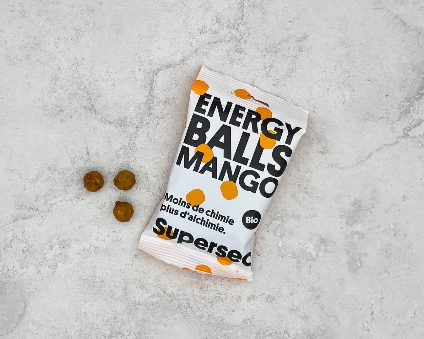 Acheter Energy Balls Mangue Séchée 45g (Bio, Sans gluten, Vegan)