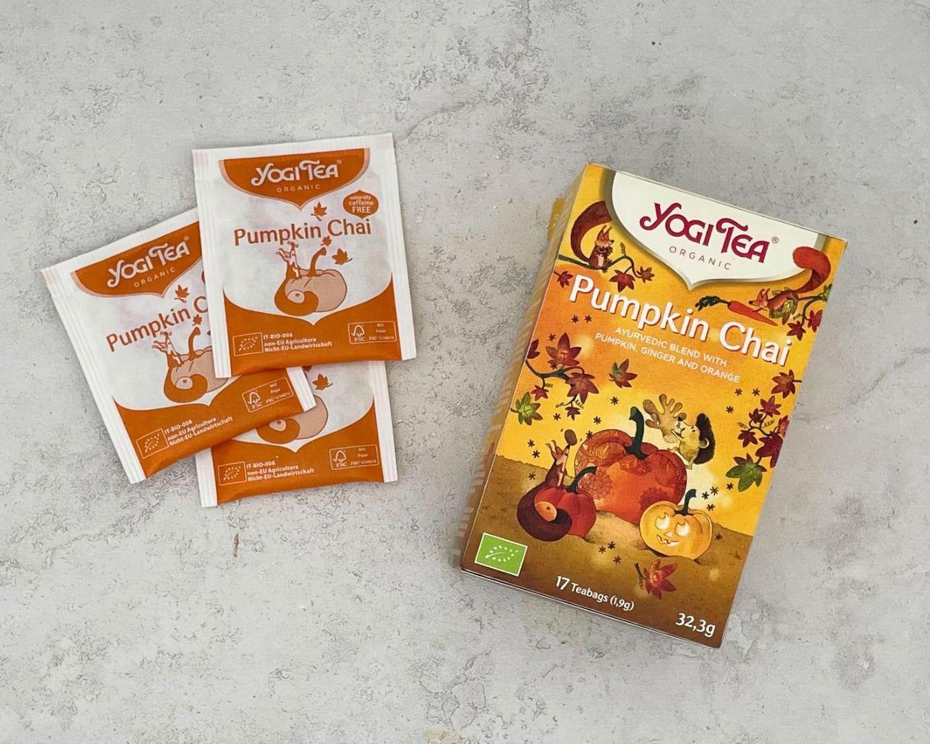 Kopen Pumpkin Chai Kruidenthee, Yogi tea 17 theezakjes (Nieuw bij, Bio)