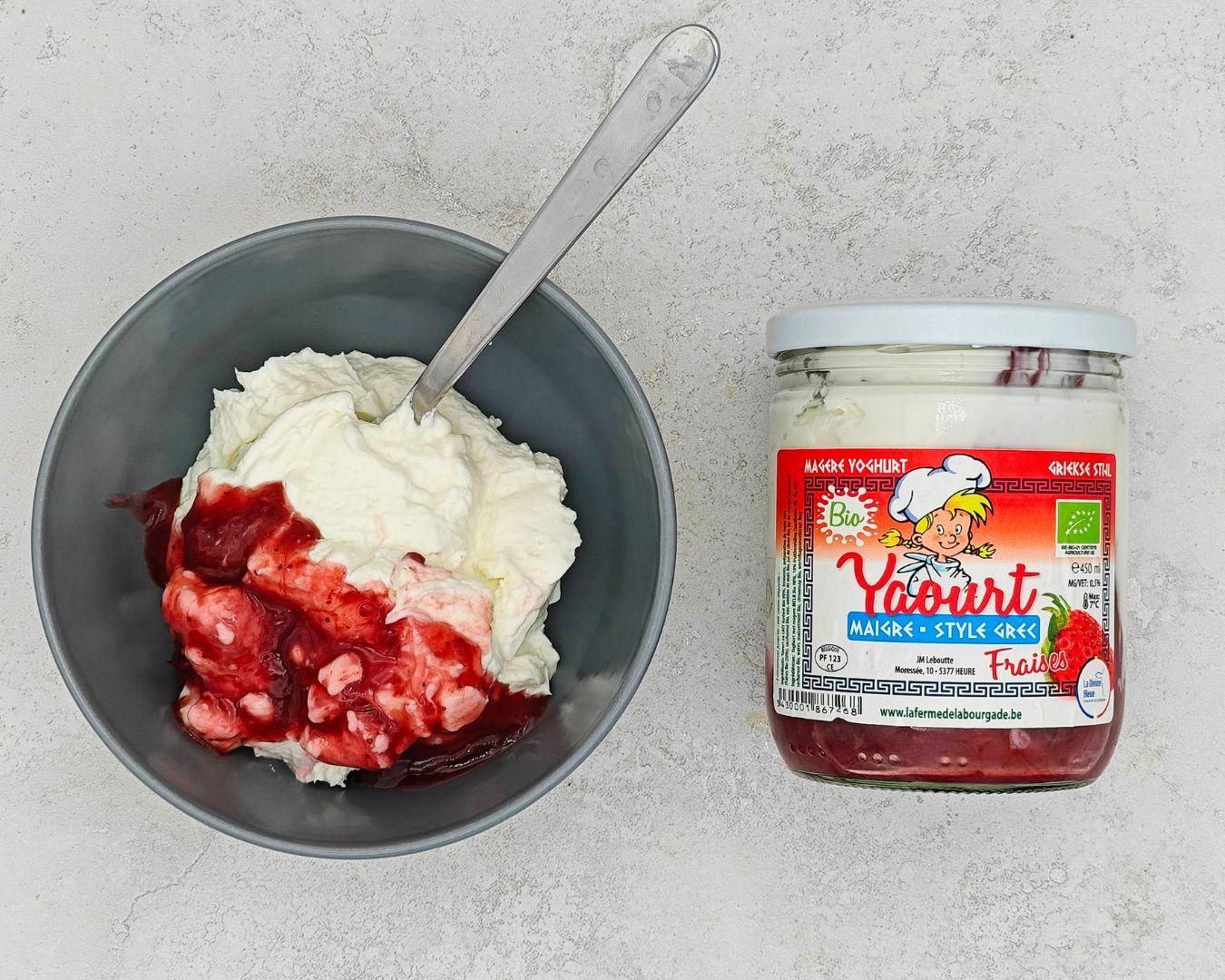 Griekse yoghurt, aardbeien online kopen