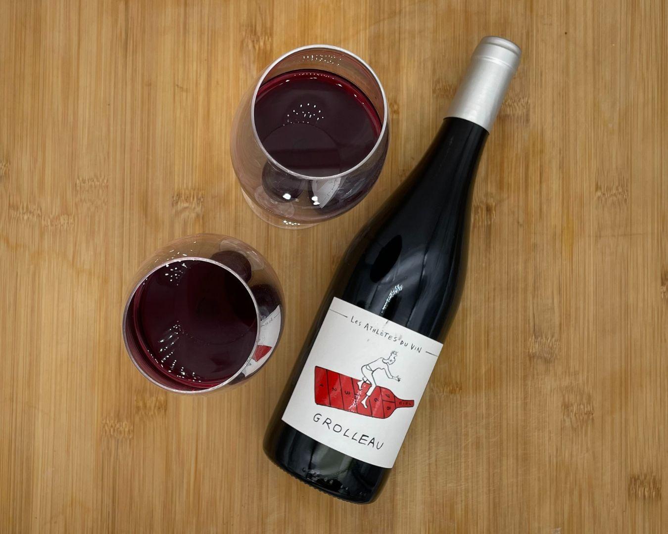 Acheter Vin Rouge Grolleau, Les Athlètes du Vin en ligne