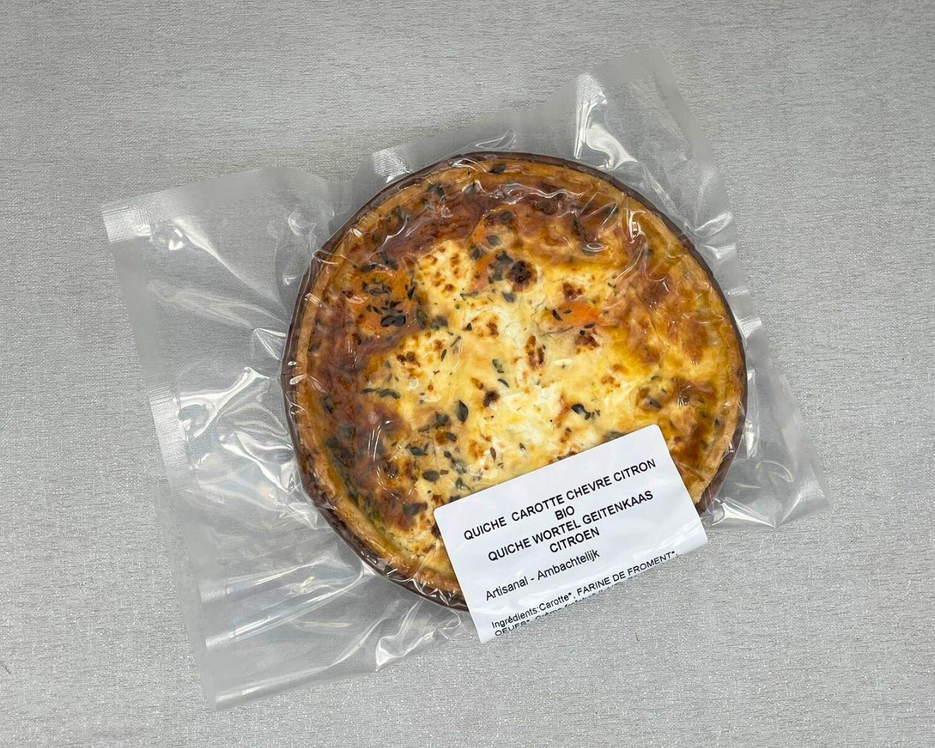 Acheter Quiche Carotte Chèvre Thym Citron en ligne