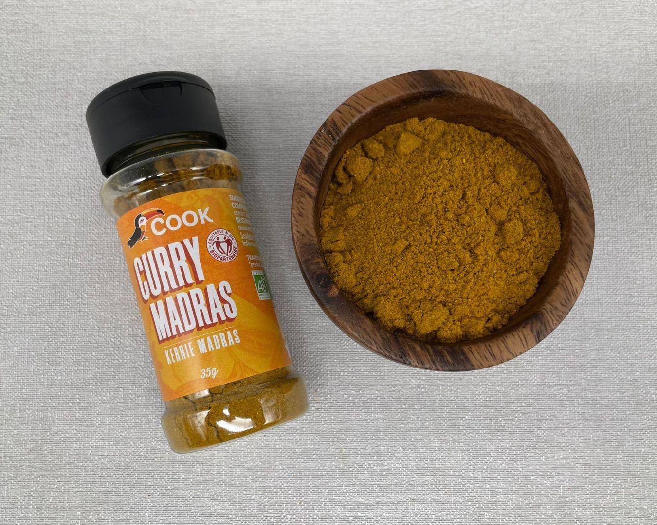 Acheter Curry madras en ligne