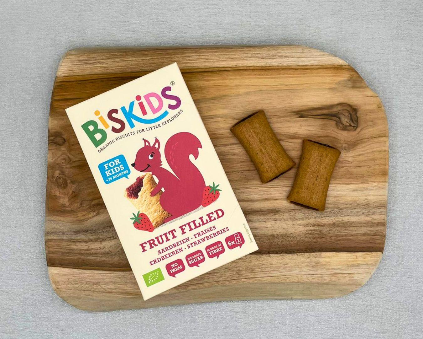 Acheter Biscuits pour enfants fourrés à la fraise en ligne