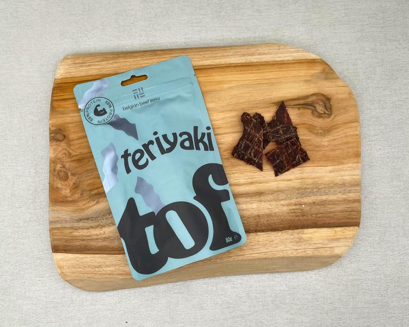 Teriyaki gemarineerd gedroogd rundvlees online kopen