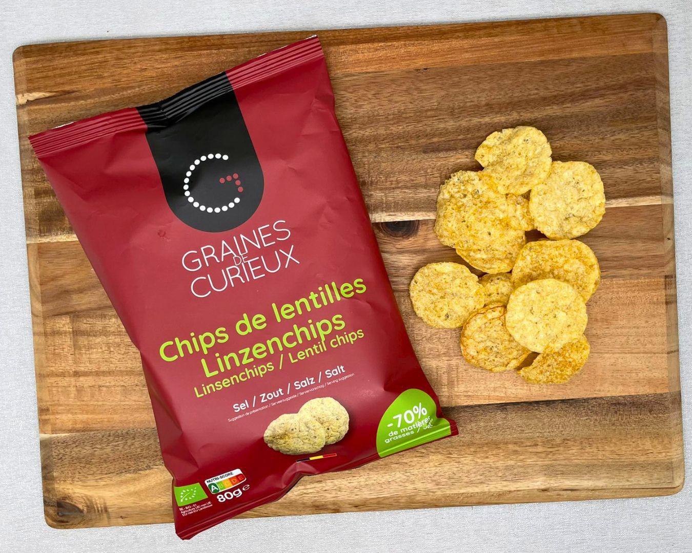 Acheter Chips de lentilles au sel en ligne