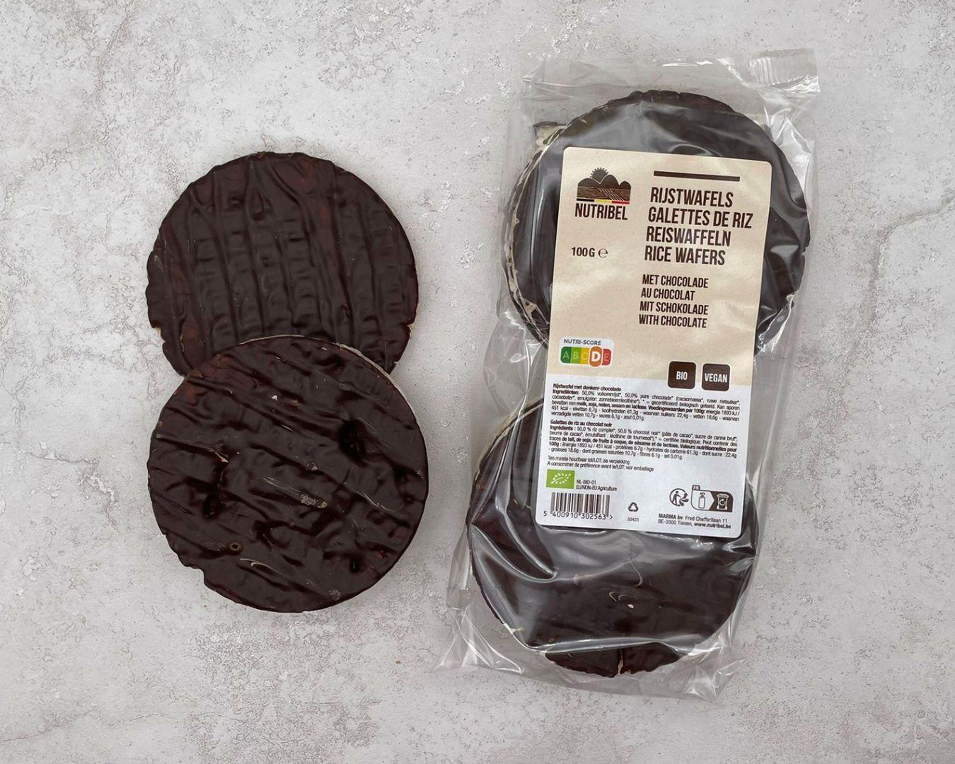 Acheter Galettes de riz au chocolat noir en ligne