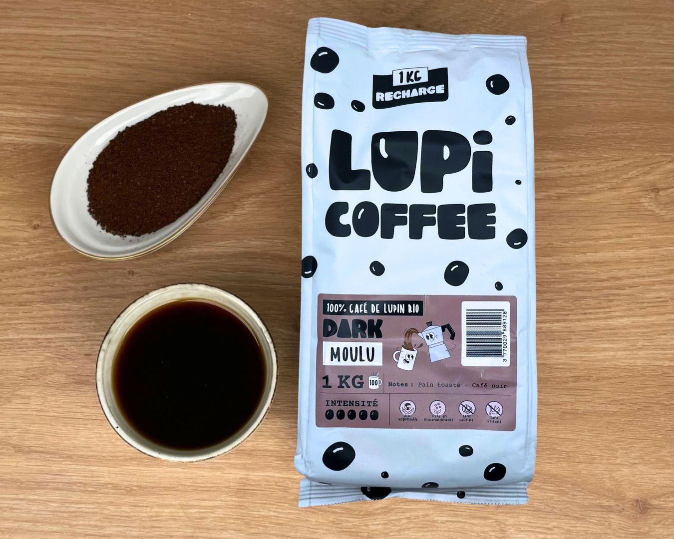 Acheter Café de lupin moulu, recharge dark (prix de l'innovation au SIAL 2024) en ligne