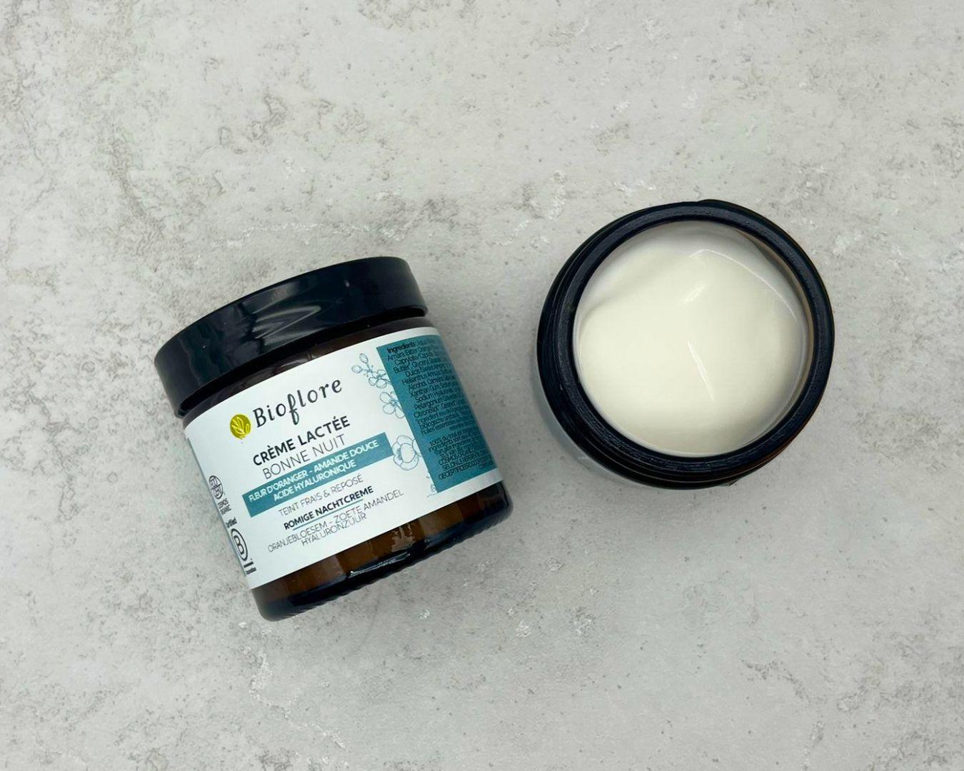 Acheter Crème de nuit, amande douce, fleur d'oranger et acide hyaluronique en ligne