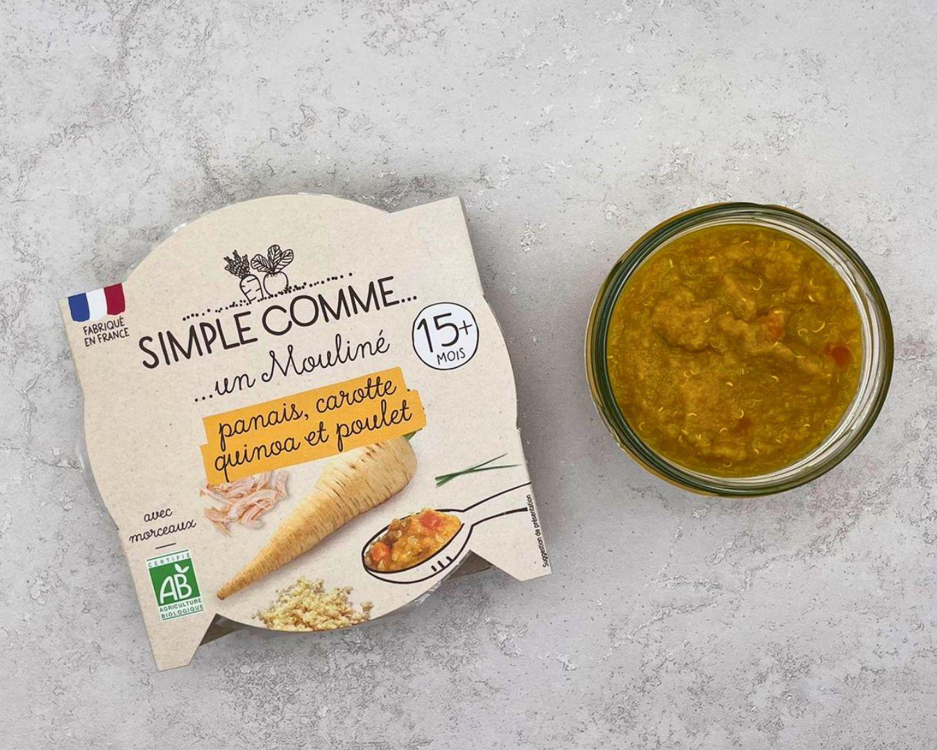 Acheter Assiette poulet, carotte, panais et quinoa, dès 15 mois en ligne