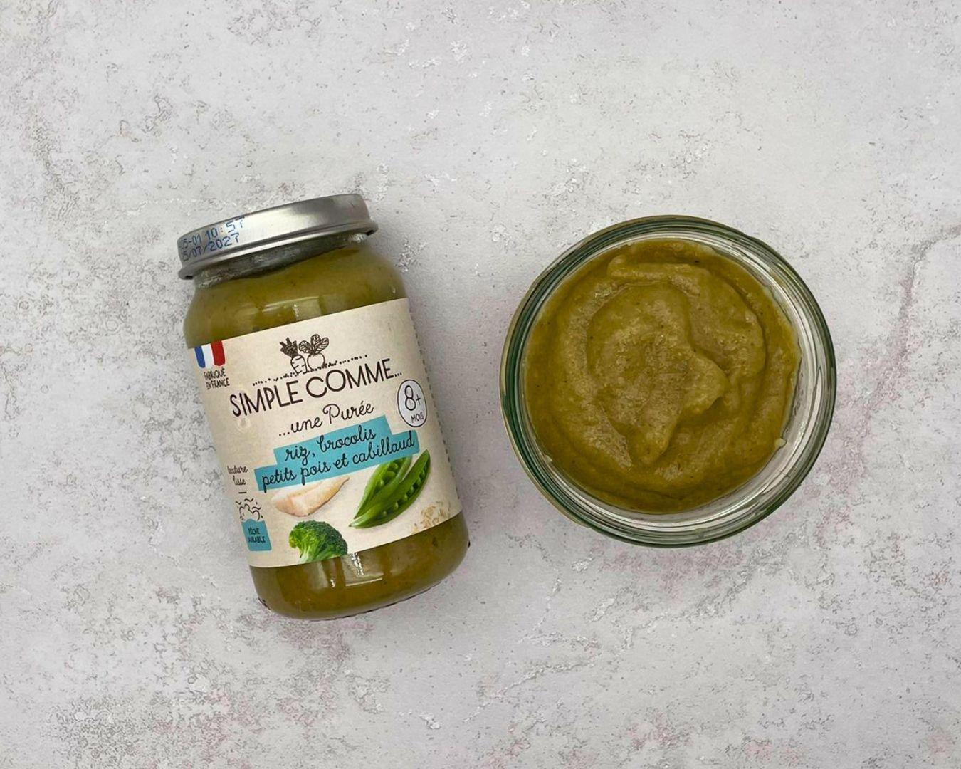 Acheter Pot cabillaud, riz, brocoli et petits pois, dès 8 mois en ligne