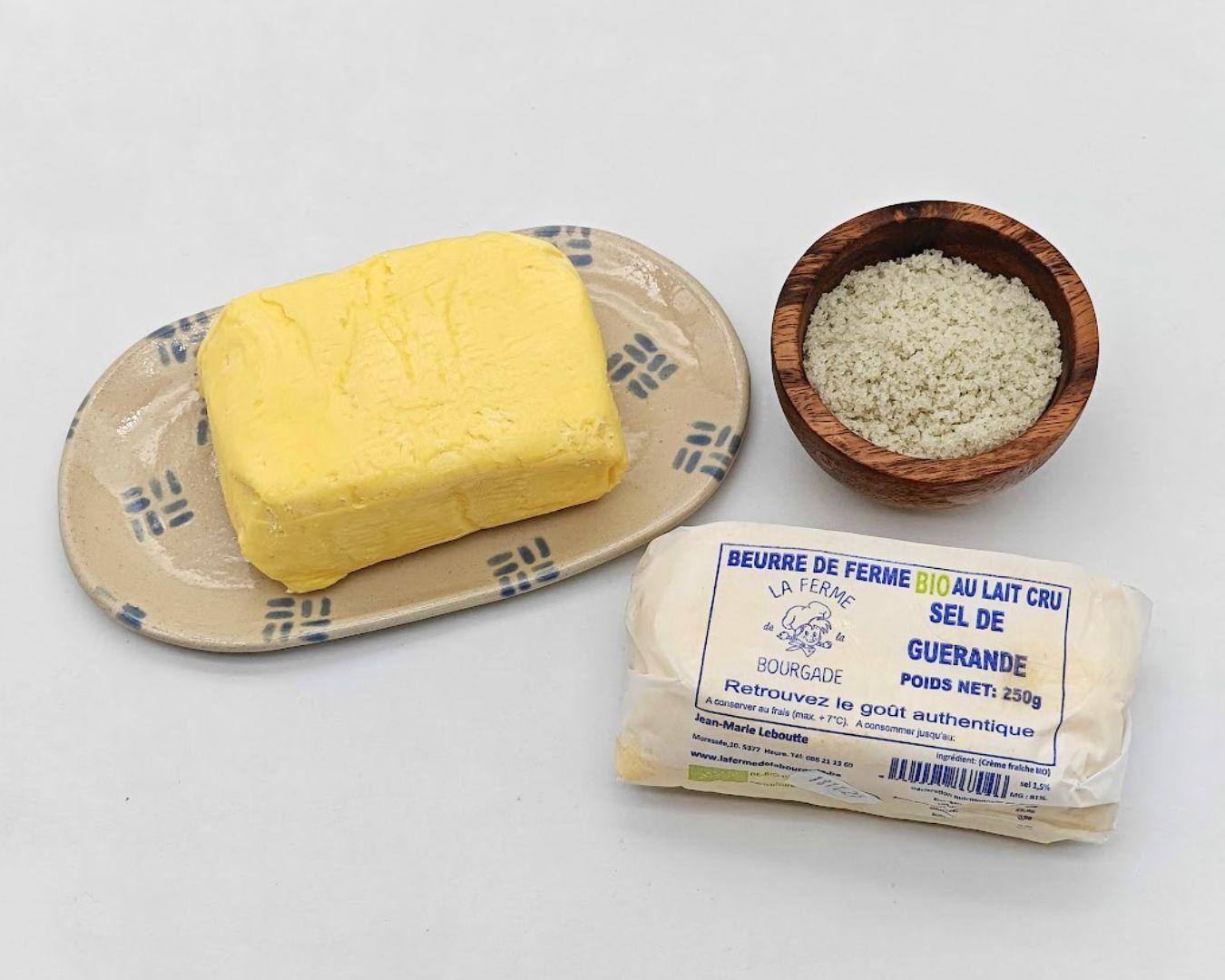 Acheter Beurre sel de Guérande au lait cru en ligne