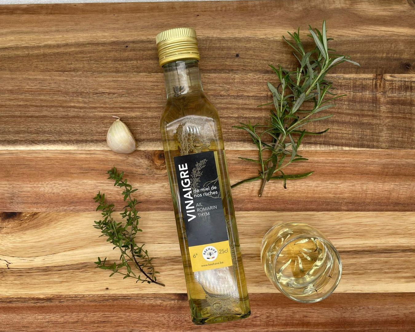 Acheter Vinaigre de miel, aromatisé à l'ail, au romarin et au thym en ligne