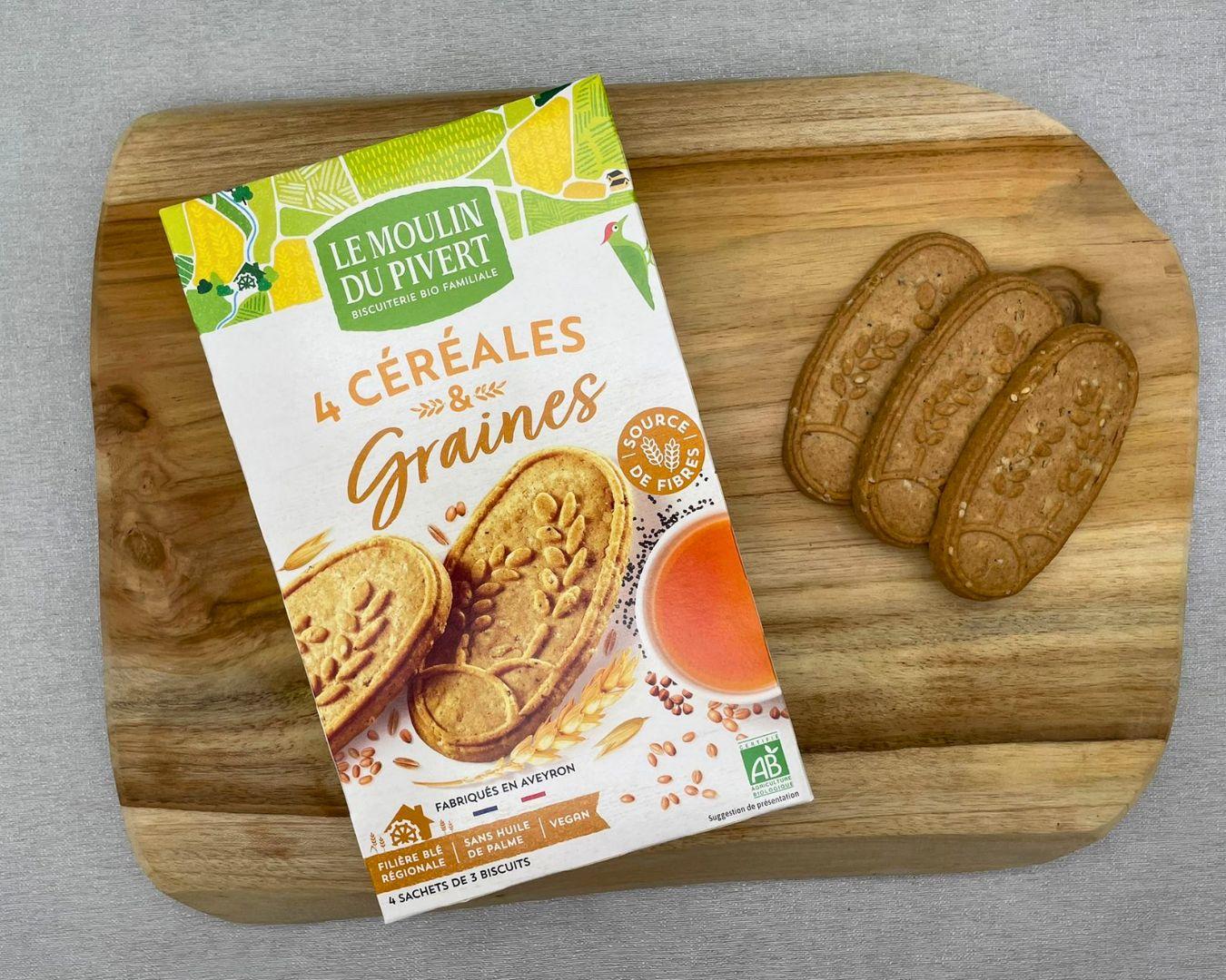 Acheter Biscuits petit-dej aux 4 céréales et graines en ligne