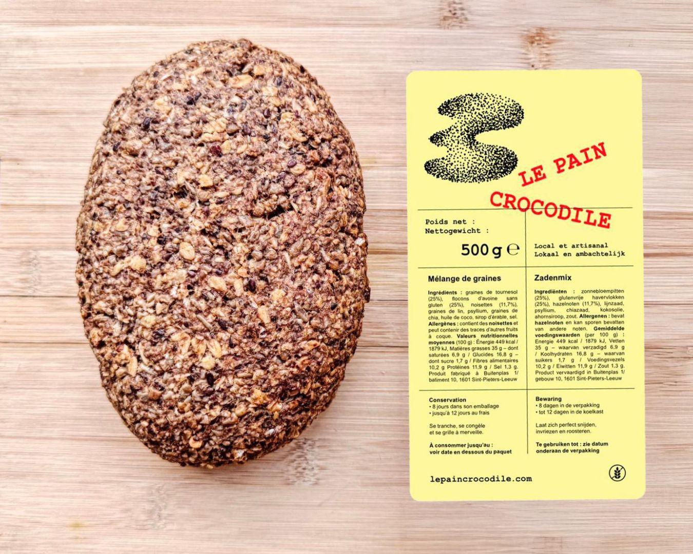 Acheter Pain crocodile aux graines en ligne