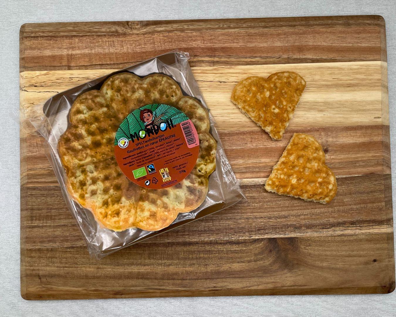 Acheter Gaufrettes en coeur à l'épeautre - anti-gaspi en ligne