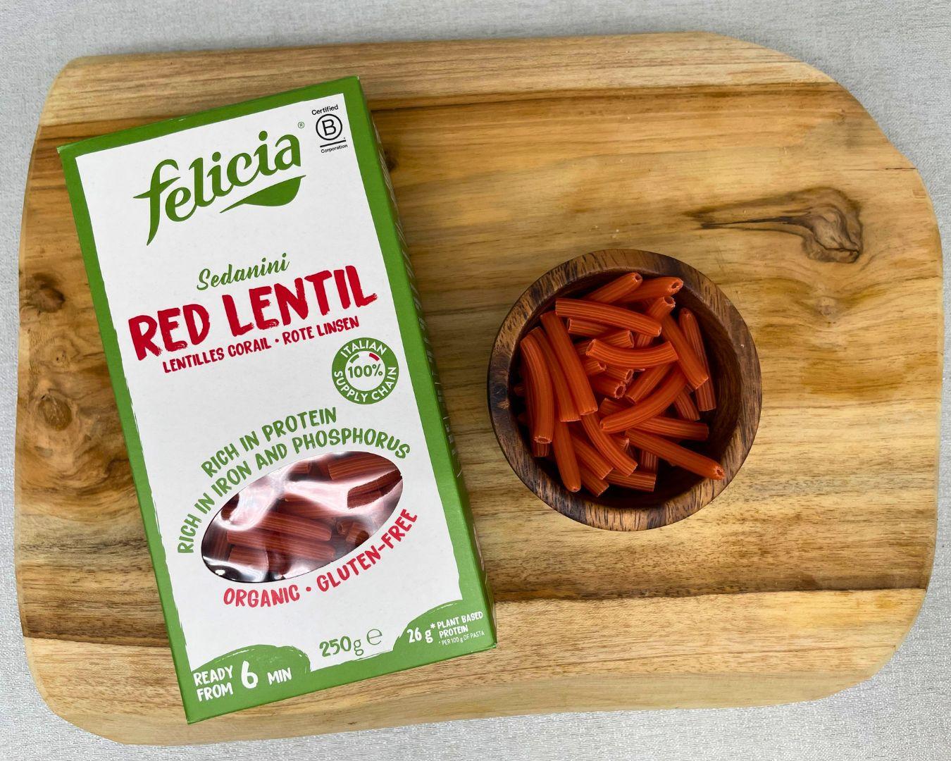 Acheter Penne aux lentilles corail, sans gluten en ligne