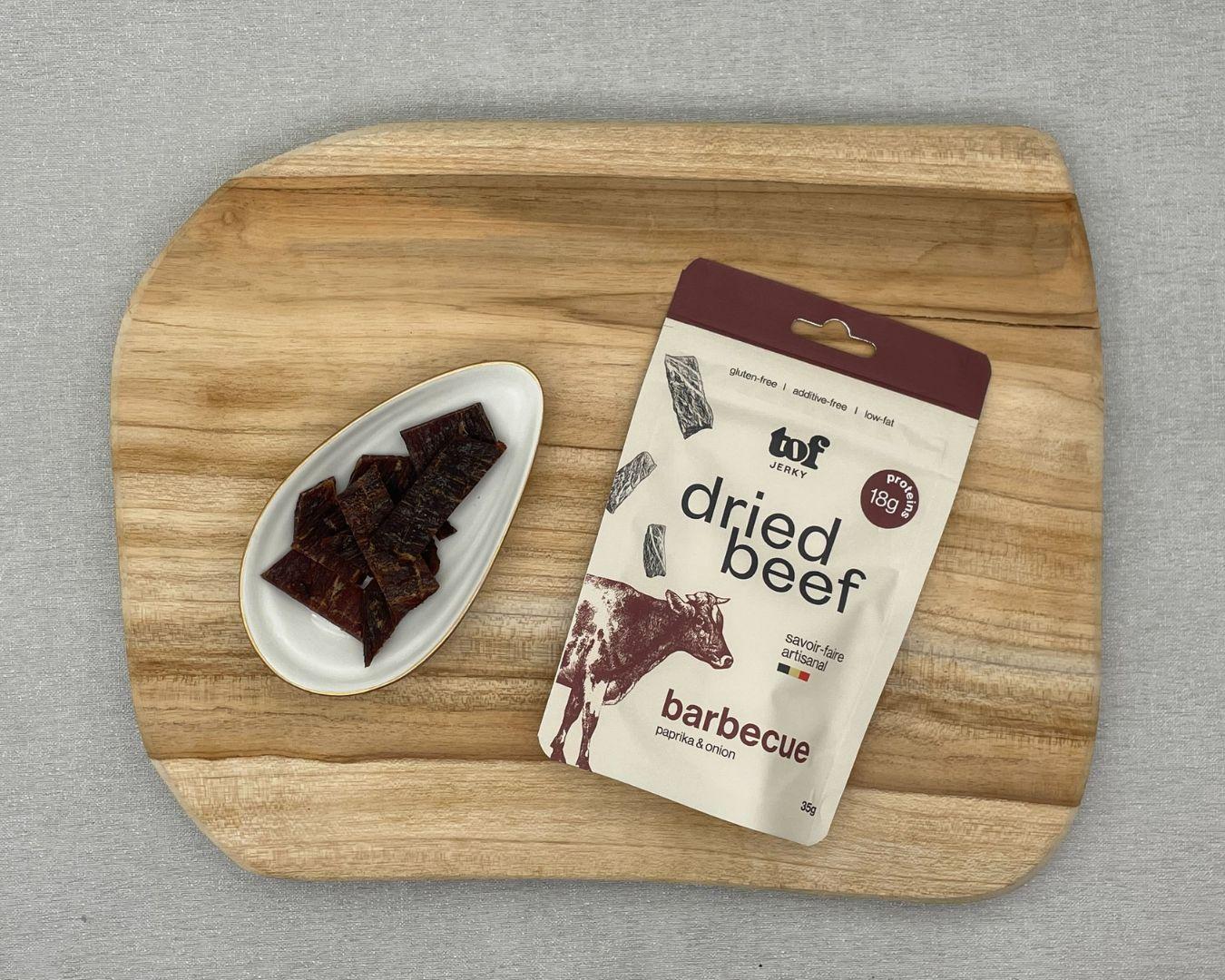 Acheter Boeuf mariné séché Barbecue 35g - NEW en ligne