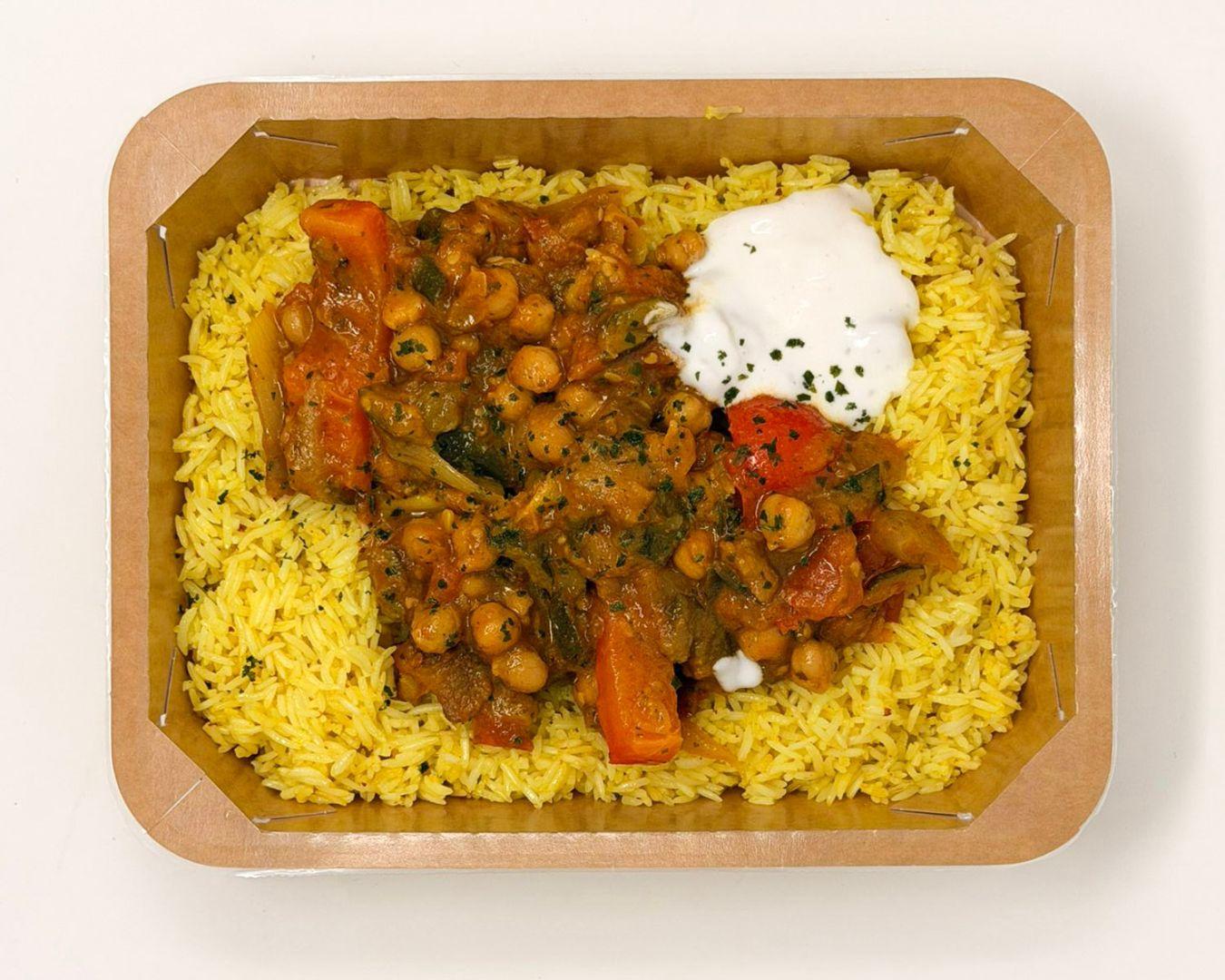 Acheter Riz pilaf aux légumes et pois chiches en ligne