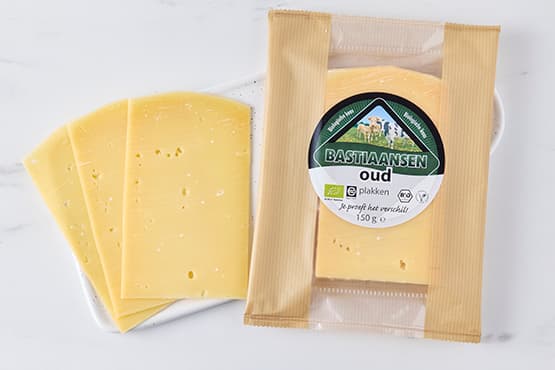 Kopen Gouda belegen "pikant" in sneetjes - anti-gaspi 150gr (Bio, Anti-afval)