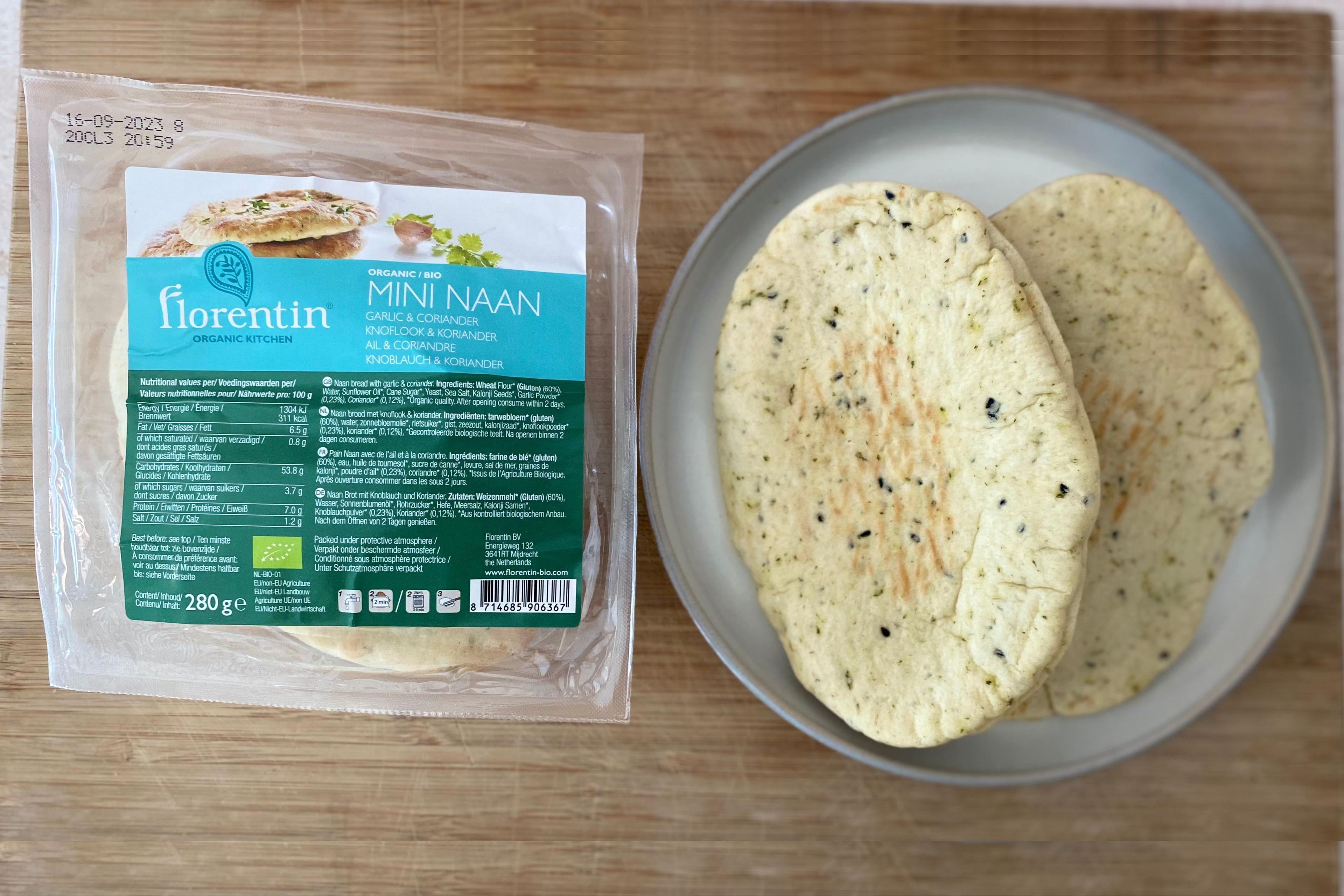 Acheter Mini-naan naturel, anit-gaspi 240gr (Nouveauté, Bio, Promo, Anti-gaspi)