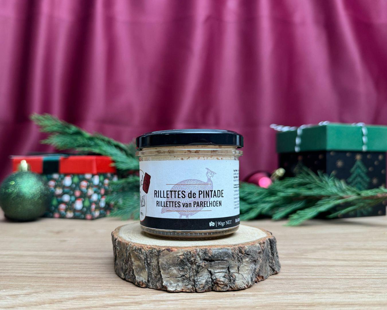 Acheter Rillettes de pintade, anti-gapsi 90gr (Nouveauté, Bio, Prix juste producteur, Promo, Anti-gaspi)