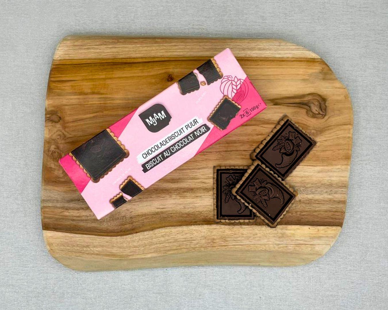 Acheter Biscuits petit-beurre au chocolat noir, anti-gaspi 150gr (Nouveauté, Bio, Promo, Anti-gaspi)