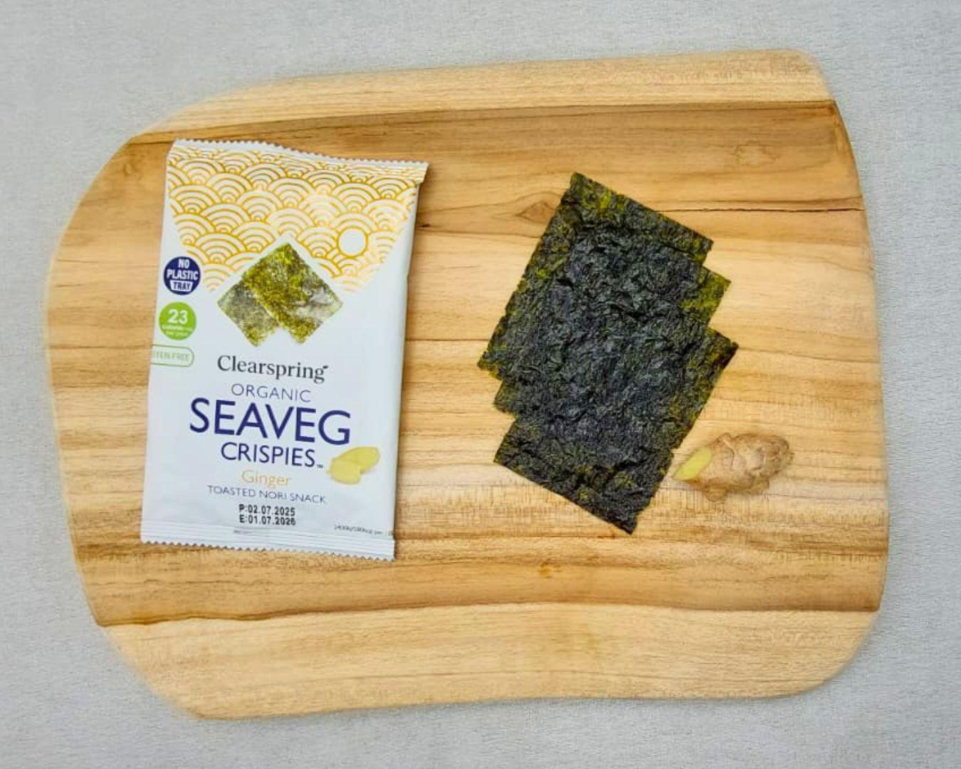Kopen Nori-gember-zeewierchips, anti-afval (Nieuw bij, Bio, Speciale aanbieding, Anti-afval)