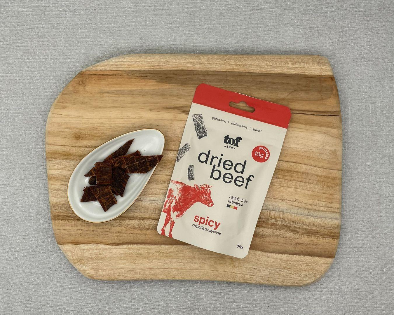 Kopen Original gemarineerd gedroogd rundvlees, anti-afval 35gr (Nieuw bij, Glutenvrij, Speciale aanbieding, Anti-afval)