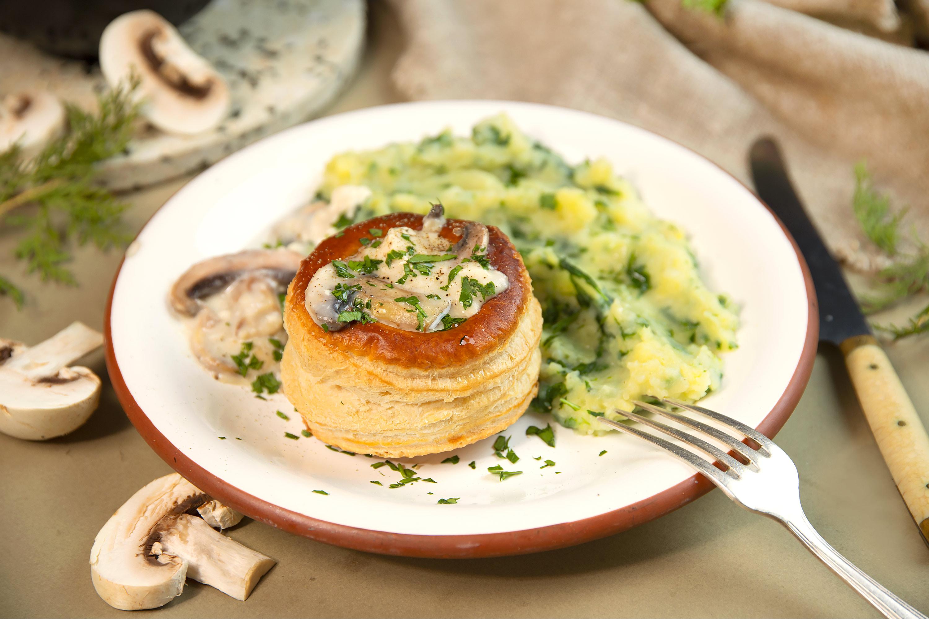 Kopen Vegetarische vol-au-vent met stoemp