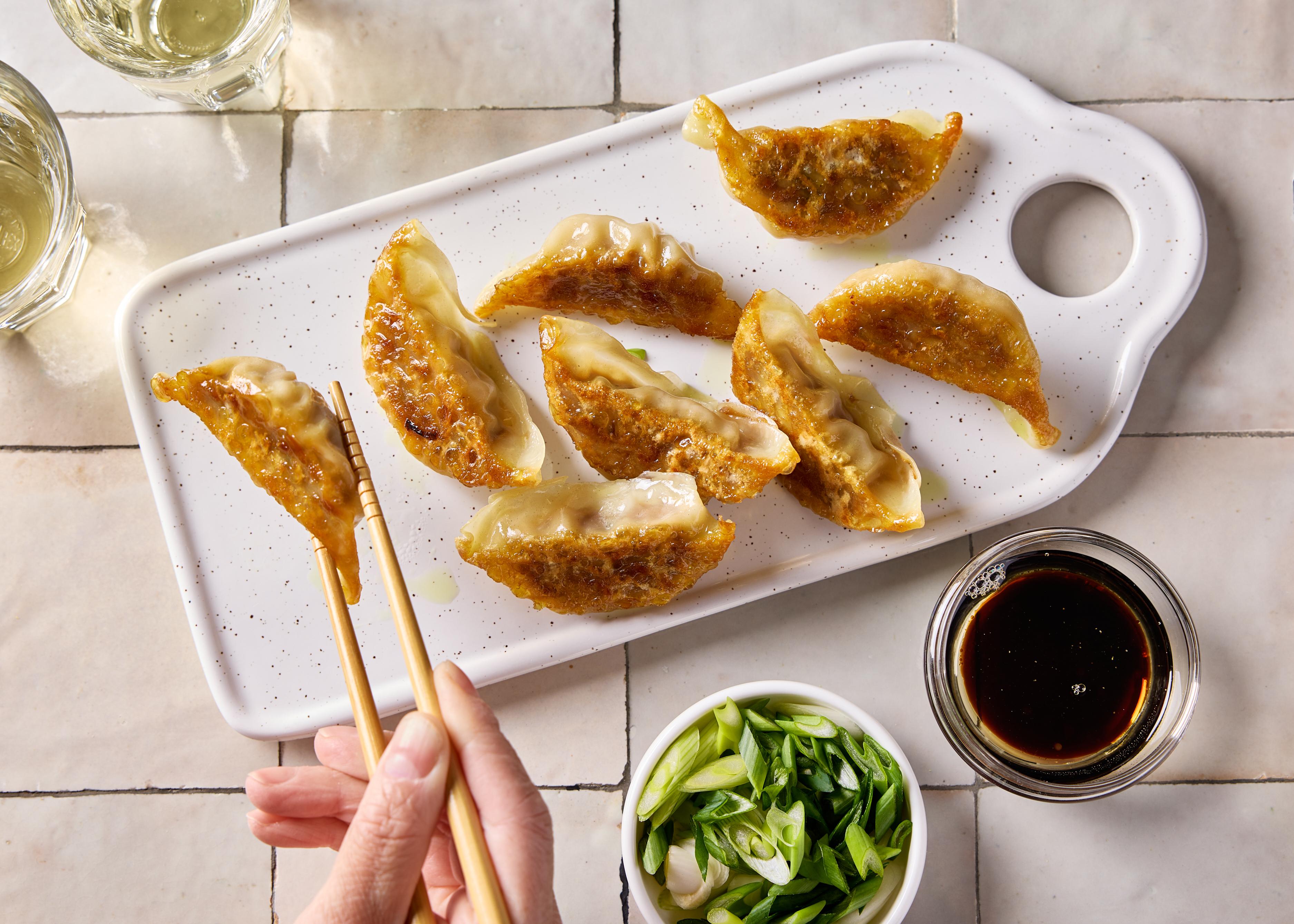 Gyozas maison aux légumes