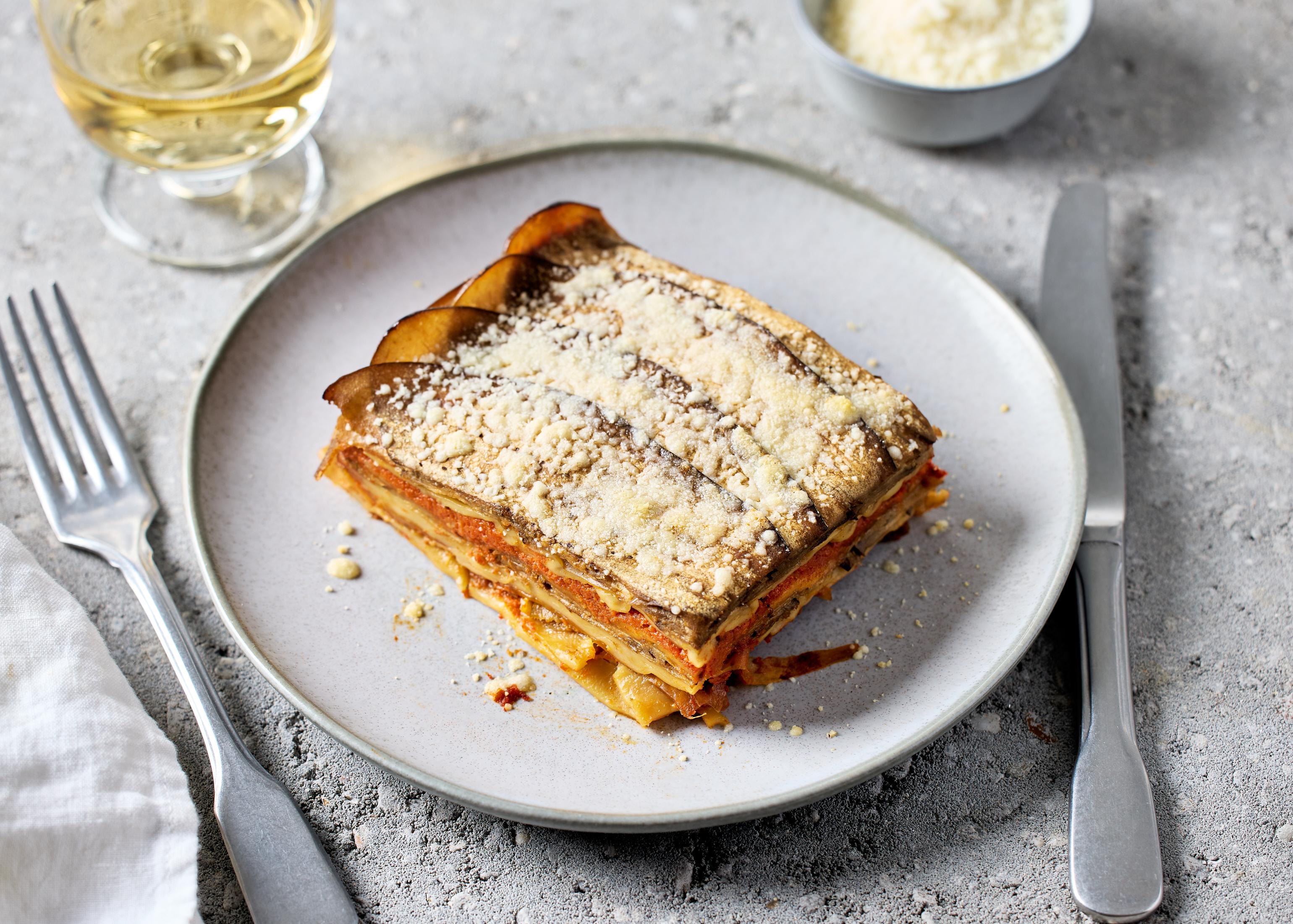 Lasagne Parmigiana (plat à réchauffer)