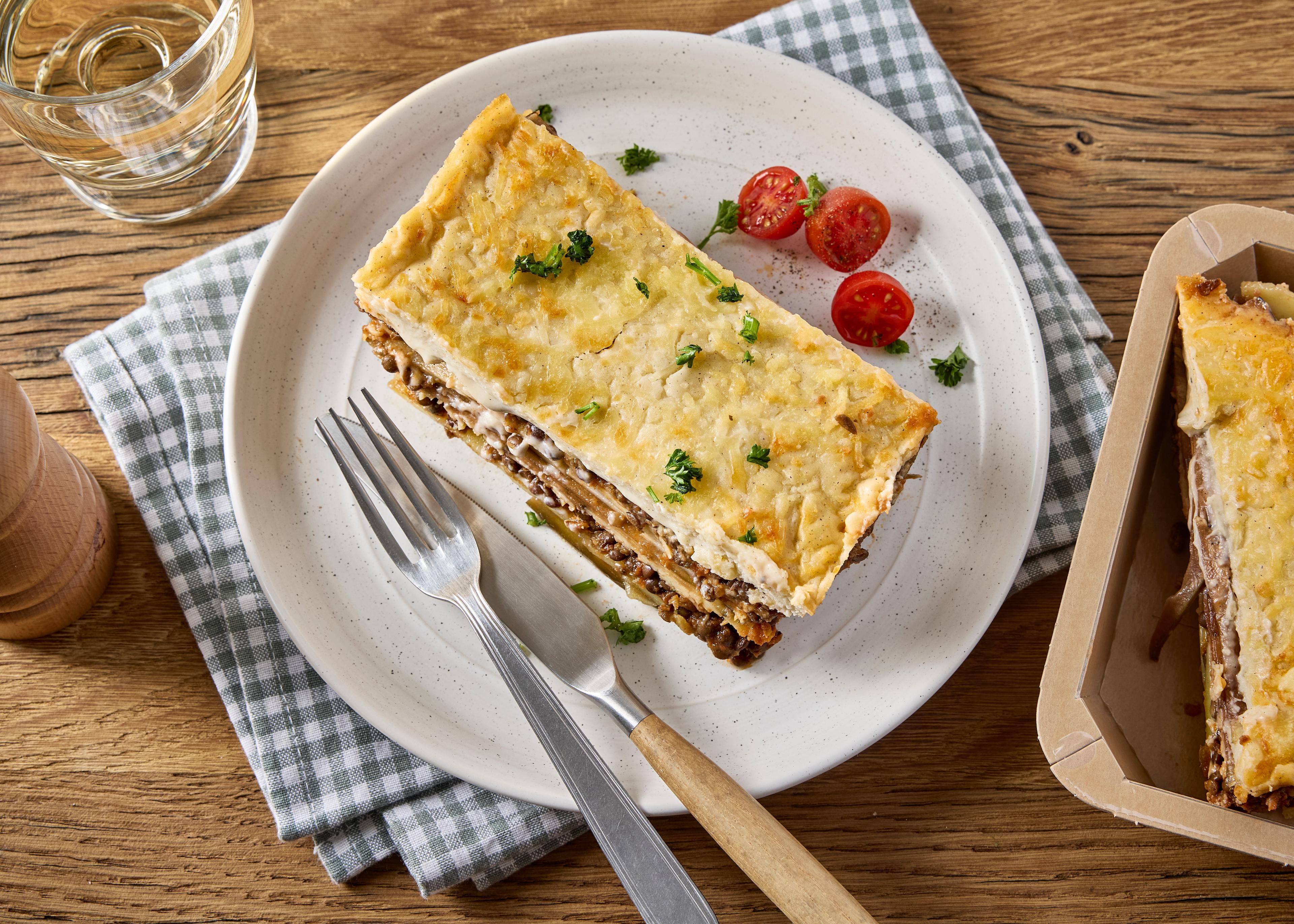 Moussaka veggie (plat à réchauffer)