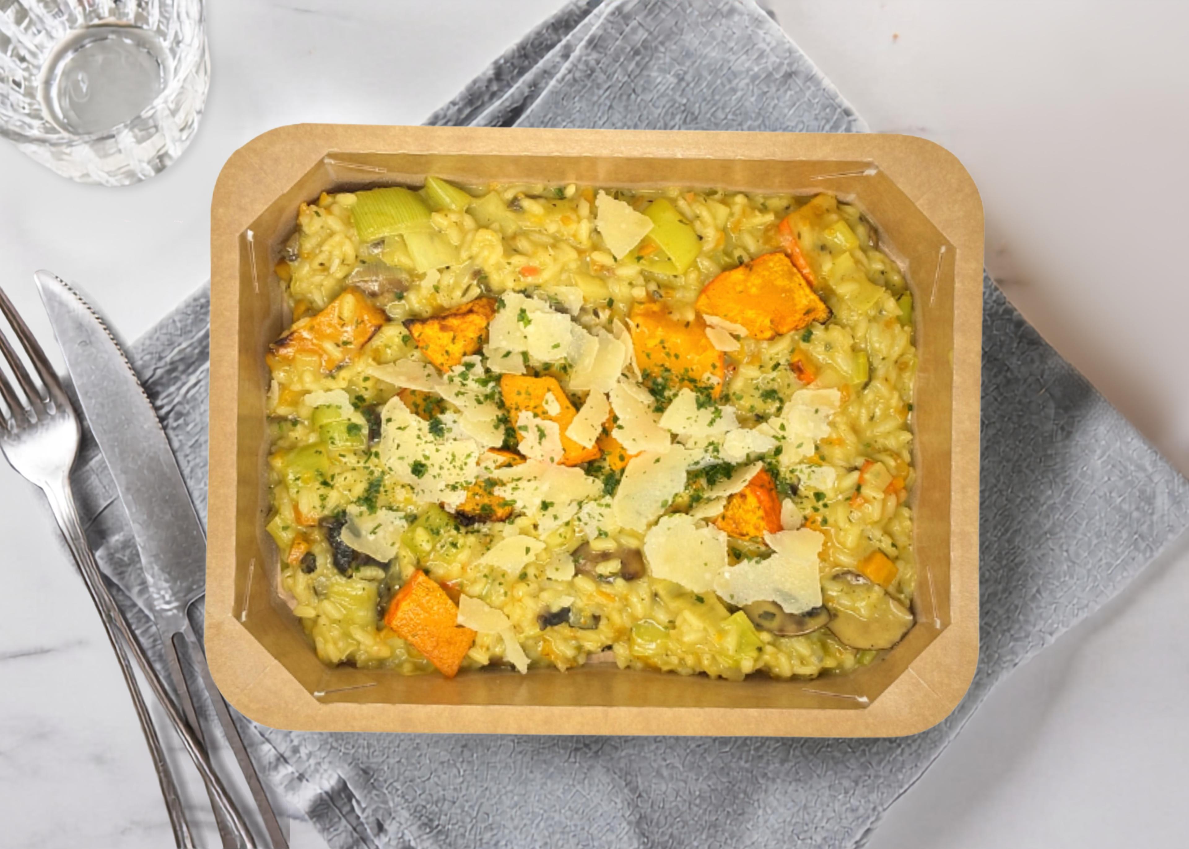 Pumpkin risotto (plat à réchauffer)