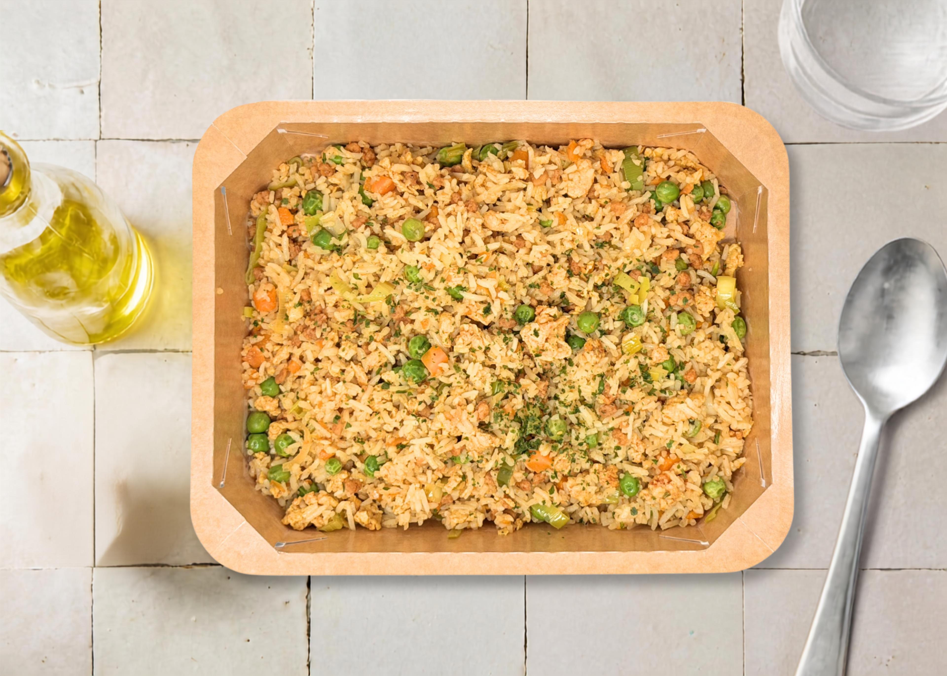 Cantonese fried rice (plat à réchauffer)