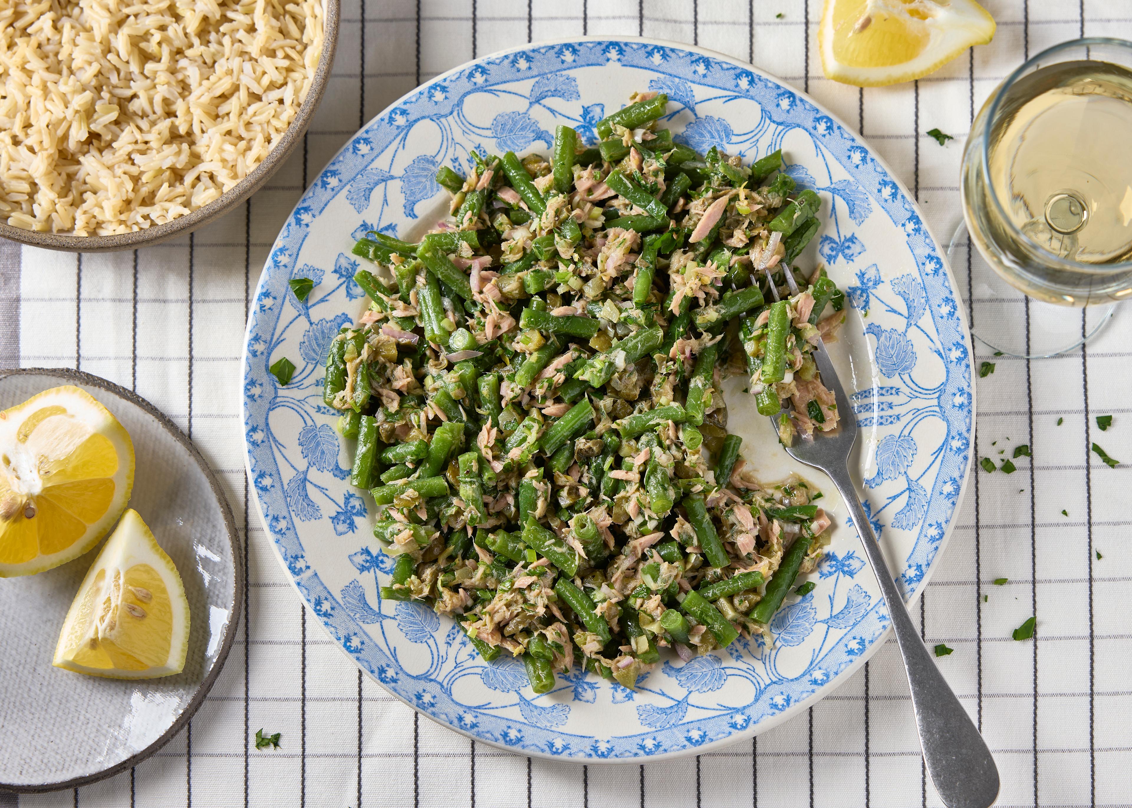 Salade de thon et haricots verts