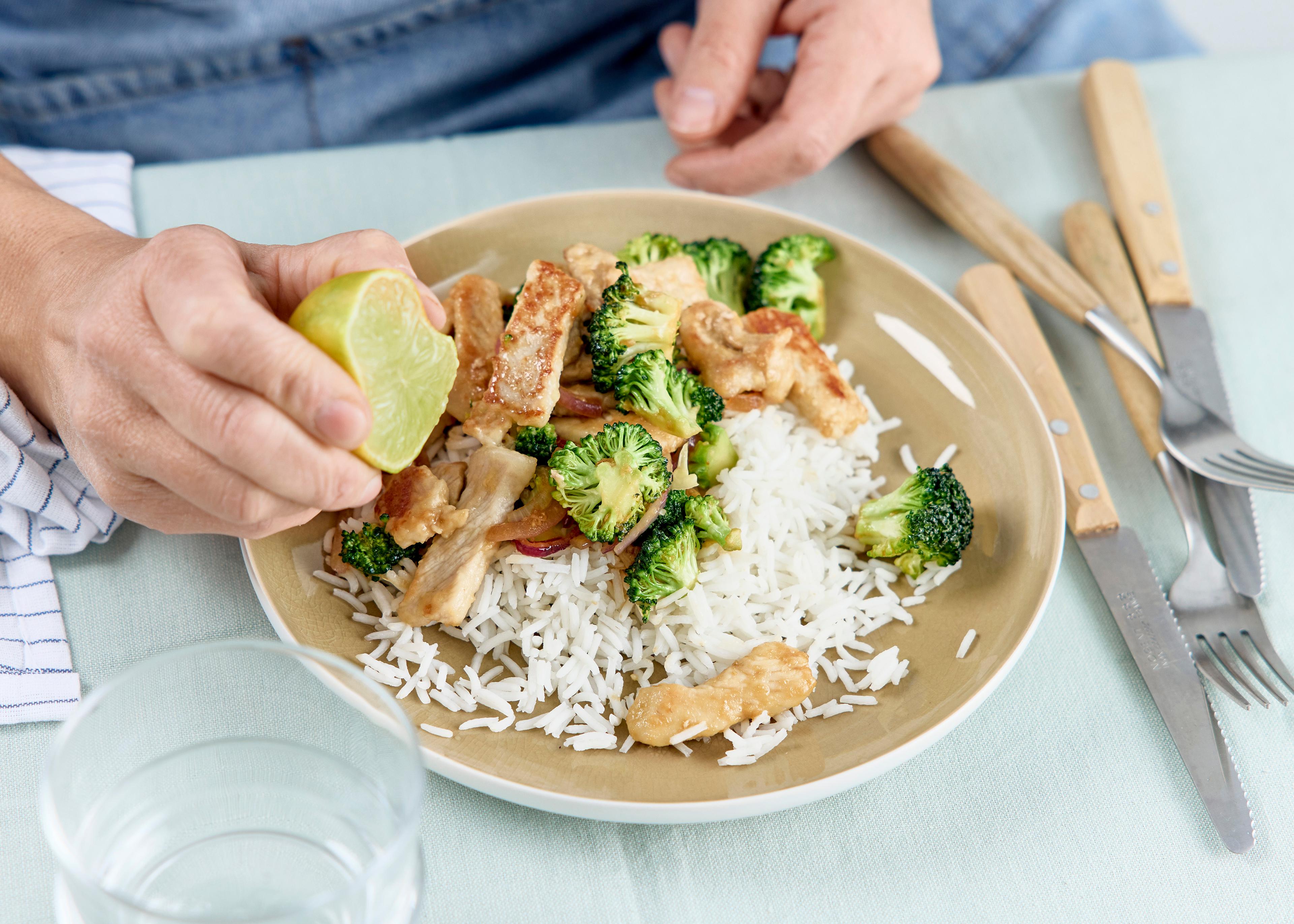 Acheter Wok de porc sauté au brocoli