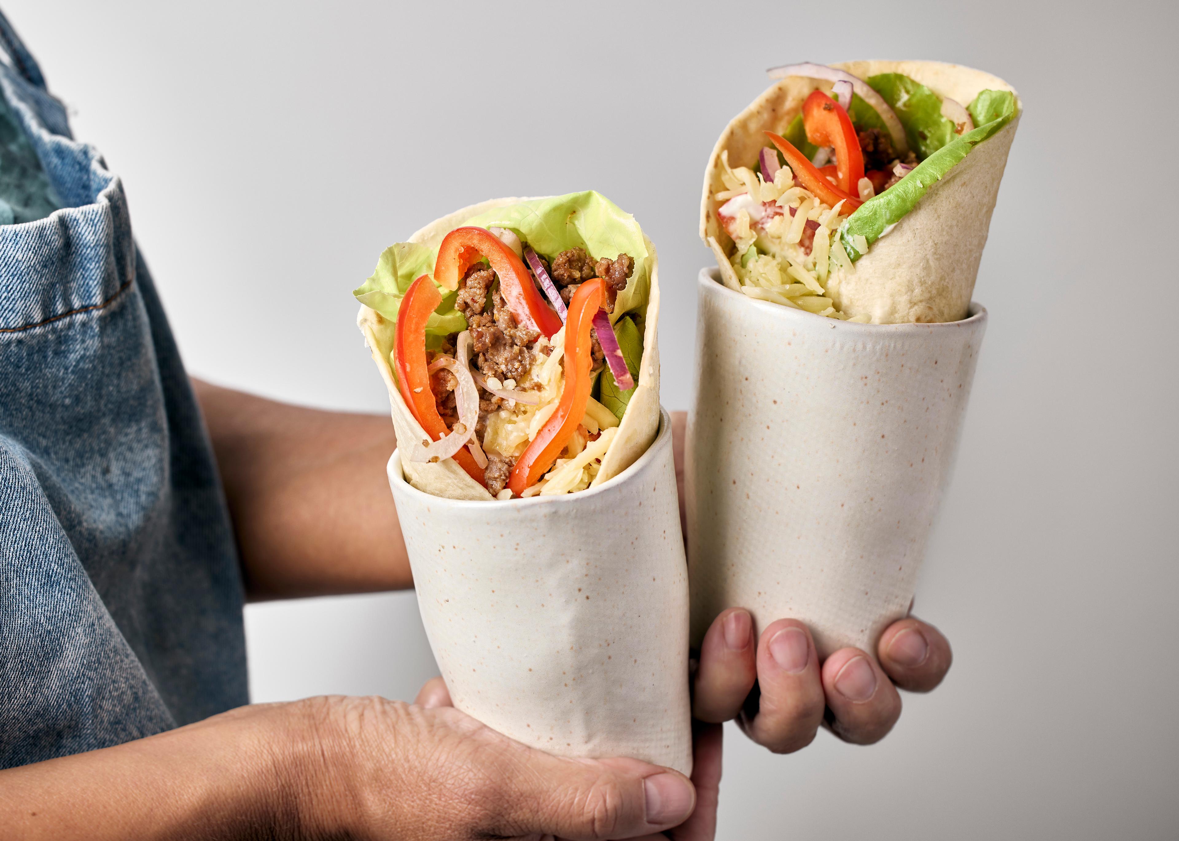 Wraps de viande hachée Tex-Mex